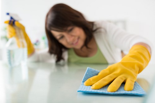 Close-up of carpet stain removal and deep cleaning in New Cross
